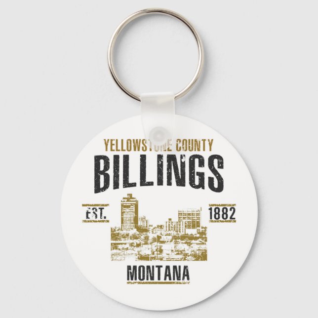 Billings Key Ring (Front)