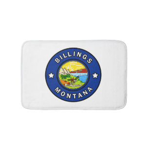 Billings Montana Bath Mat
