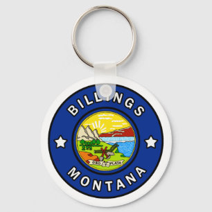 Billings Montana Key Ring