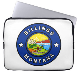 Billings Montana Laptop Sleeve