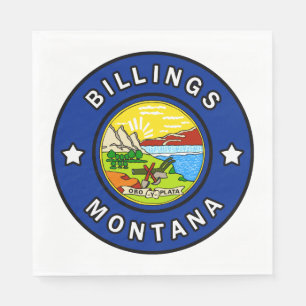 Billings Montana Napkin