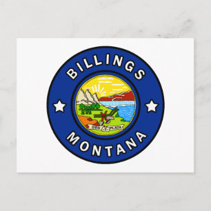 Billings Montana Postcard