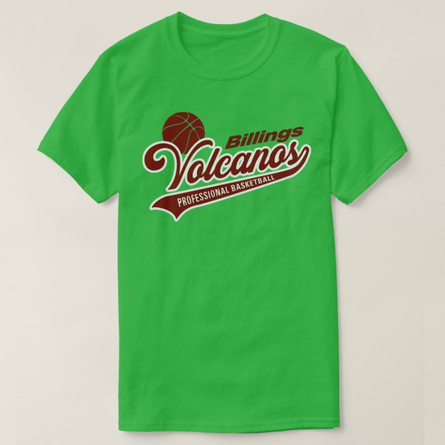 Billings Volcanos T-Shirt (Design Front)