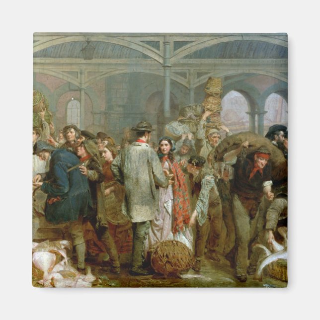 Billingsgate Fish Market Magnet (Front)