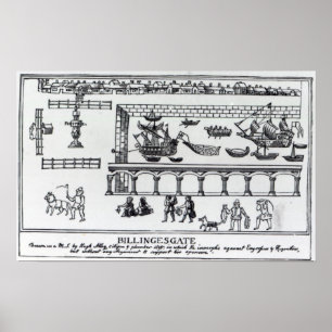 Billingsgate Market Poster