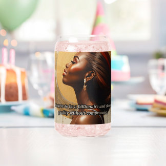 Billionaire Mindset Glass of Water