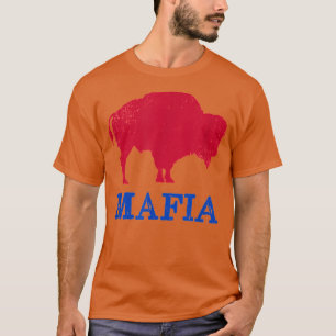 Bills Mafia 716 Buffalo New York Bflo Wny Blue Red T-Shirt