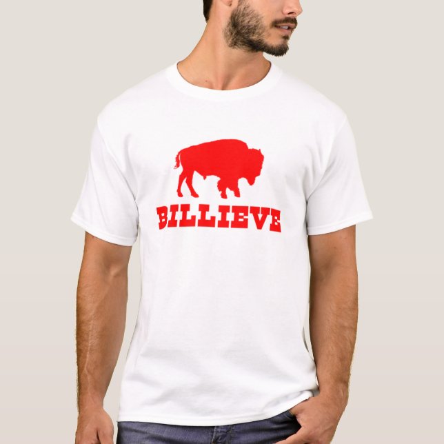 Bills Mafia Billieve - Buffalo Football Shirt-U4iy T-Shirt (Front)