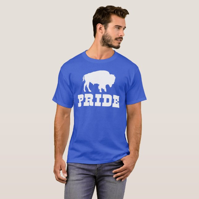 Bills Mafia- Buffalo Pride - Buffalo Football T-Shirt (Front Full)