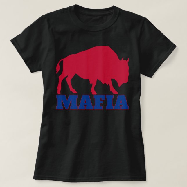 Bills Mafia Great Gift Buffalo Football Sports Bul T-Shirt (Design Front)