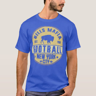 Bills Mafia New York Football Est 1960 Vintage Ret T-Shirt