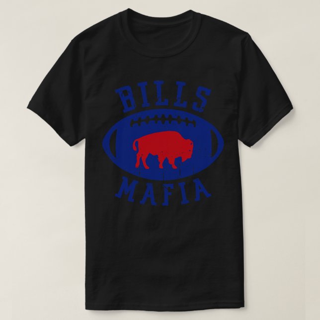 Bills Mafia Vintage Look T-Shirt (Design Front)