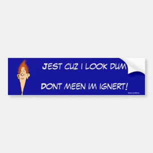 Billy Bob Bumper Sticker