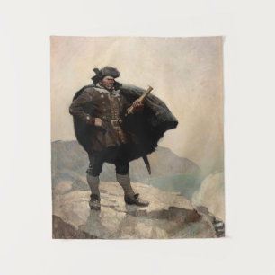 Billy Bones, Treasure Island by N. C. Wyeth Tapestry