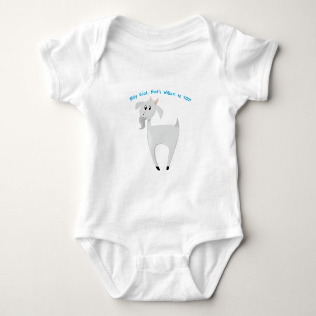 BILLY GOAT BABY BODYSUIT (Front)