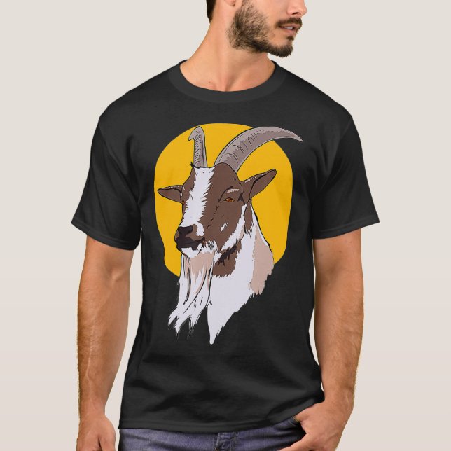 Billy Goat Farming Ranching T-Shirt (Front)