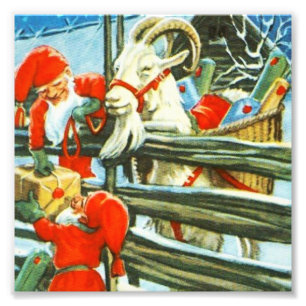 “Billy Goat Helper” by Jenny Nystrom Photo Print