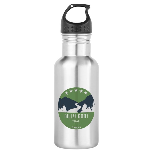 Billy Goat Trail Maryland 532 Ml Water Bottle (Front)