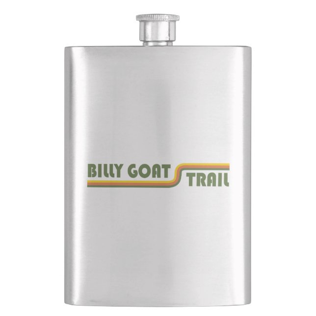 Billy Goat Trail Maryland Hip Flask (Front)