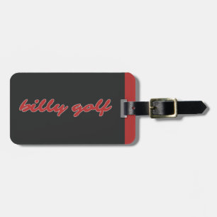 Billy Golf Bag Tag