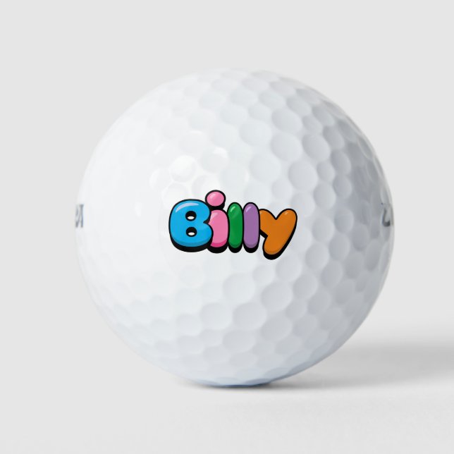 Billy Golf Balls (Front)