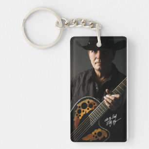 Billy Kay Cowboy Guitar Acrylic Keychains