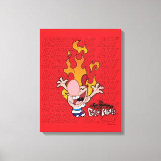Billy & Mandy - Destroy Us All Canvas Print