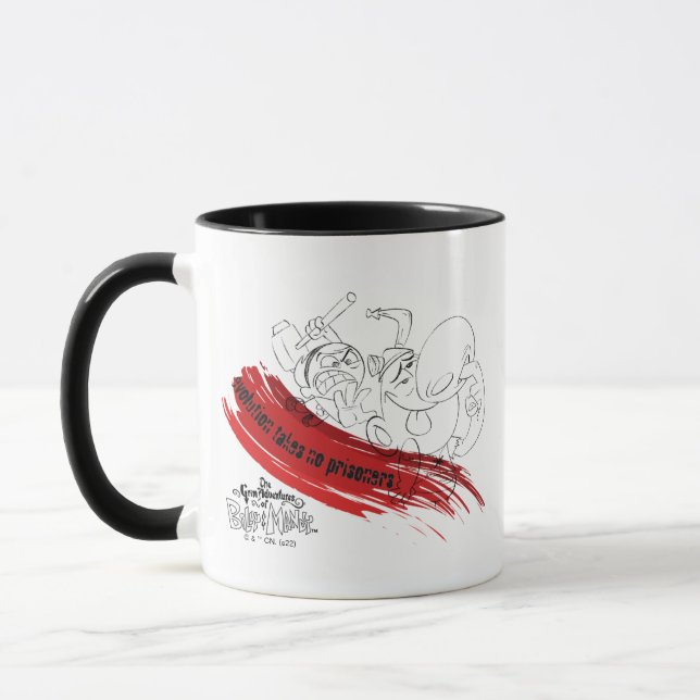 Billy & Mandy - Evolution Takes No Prisoners Mug (Left)