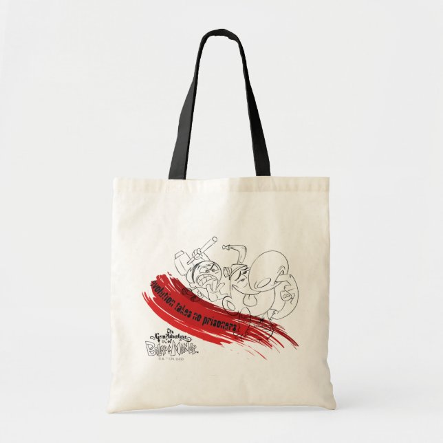 Billy & Mandy - Evolution Takes No Prisoners Tote Bag (Front)