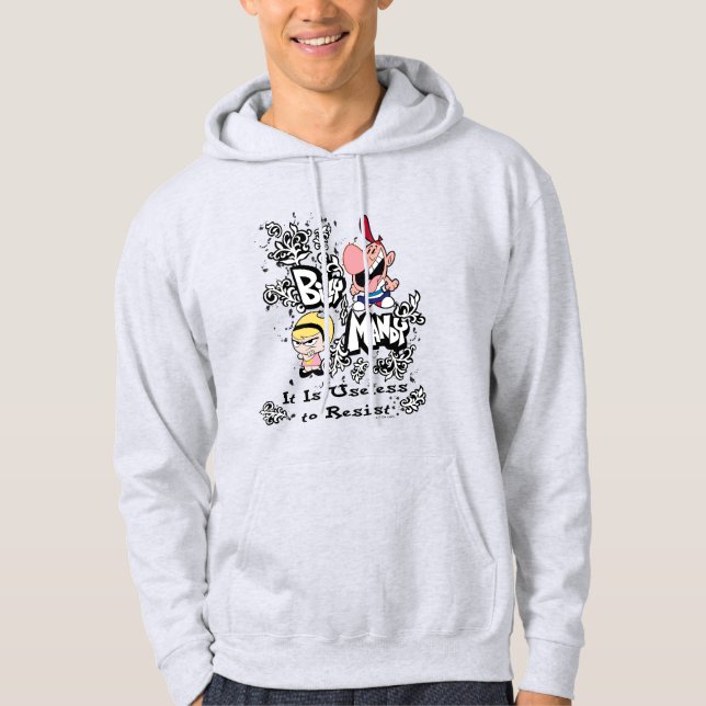 Billy & Mandy - Useless to Resist Hoodie (Front)