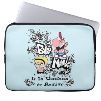 Billy & Mandy - Useless to Resist Laptop Sleeve
