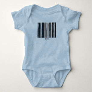 Billy Personalised Functional Barcode Tee