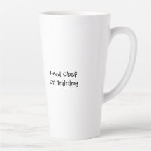Billy the Chef Masterchef Print Latte Mug