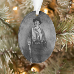 Billy The Kid, American Old West Outlaw Ornament