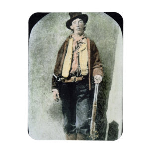 Billy the Kid (coloured engraving) Magnet