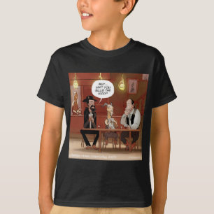 Billy The Kid? Funny Goat Cartoon T-Shirt