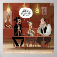Billy The Kid? Funny Goat Poster