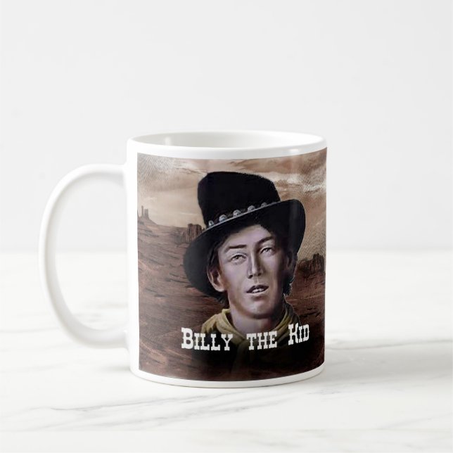 Billy The Kid Historical Mug (Left)