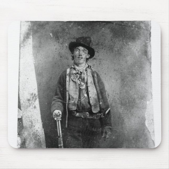 billy the kid mouse mat (Front)