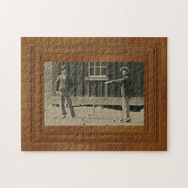 Billy The Kid New Evidence Photo Jigsaw Puzzle (Horizontal)