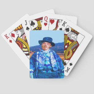 Billy the Kid Playing Cards