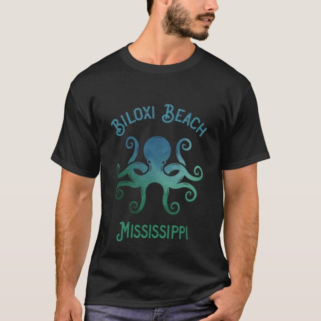 Biloxi Beach  Mississippi  Souvenir T-Shirt (Front)