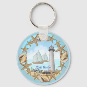Biloxi Lighthouse keychain