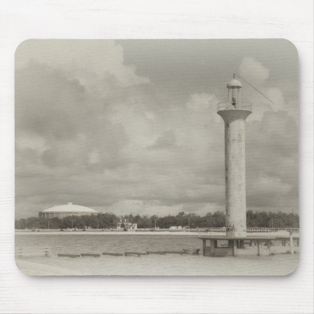 Biloxi Lighthouse Mouse Mat (Front)