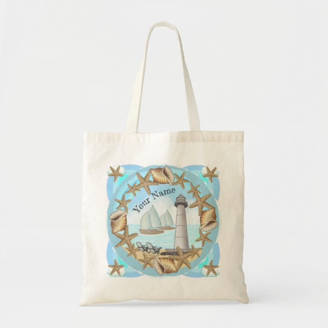 Biloxi Lighthouse  tote bag (Front)