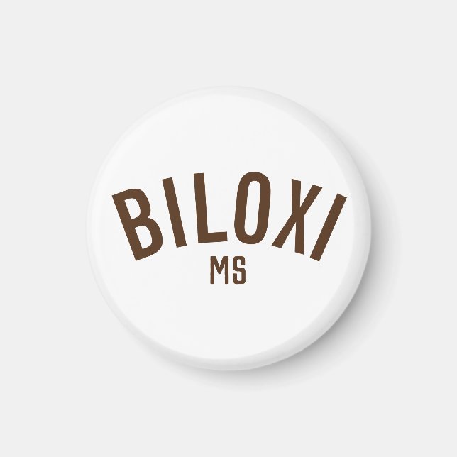Biloxi, Mississippi Magnet (Front)
