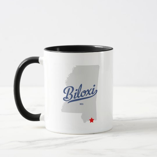 Biloxi Mississippi MS Shirt Mug