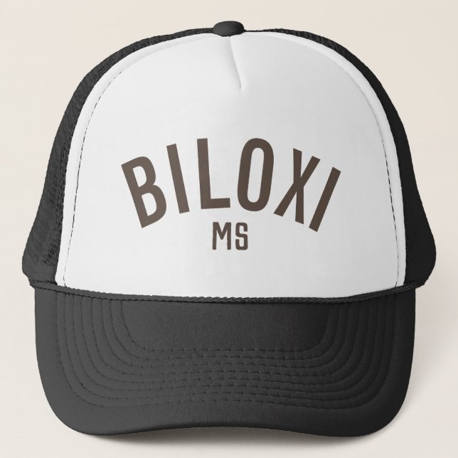 Biloxi, Mississippi Trucker Hat (Front)