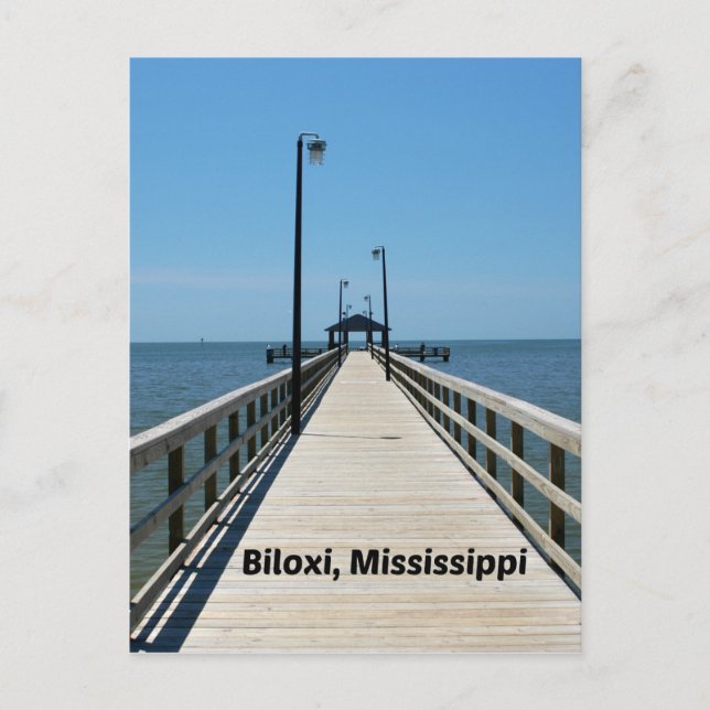 Biloxi, MS Postcard (Front)