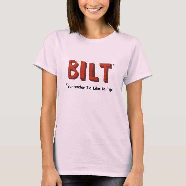 BILT Bartender women's T-shirt (Front)